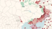 Онлайн-карта бойових дій в Україні: де точаться бої на 17.08.2026 Карта DeepState